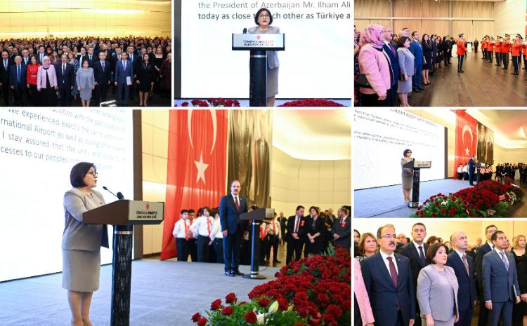 Chair of Milli Majlis Sahiba Gafarova Speaks at Event Celebrating Turkiye’s Republic Day 