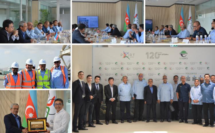 Malayziyanın Lumut Dəniz Terminalı Bakı Limanında olub 