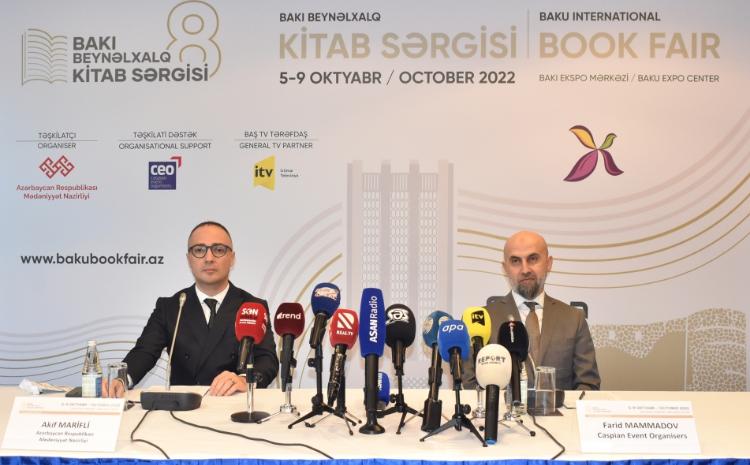 VIII Bakı Beynəlxalq Kitab Sərgisinə müxtəlif formatda 200-dən çox tədbirin təşkili nəzərdə tutulur 