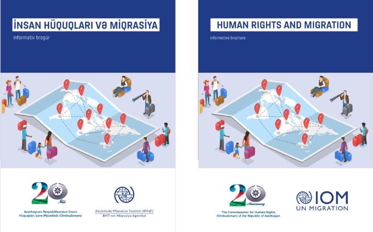 Ombudsman Aparatı və Beynəlxalq Miqrasiya Təşkilatı tərəfindən birgə informativ broşür hazırlanıb 