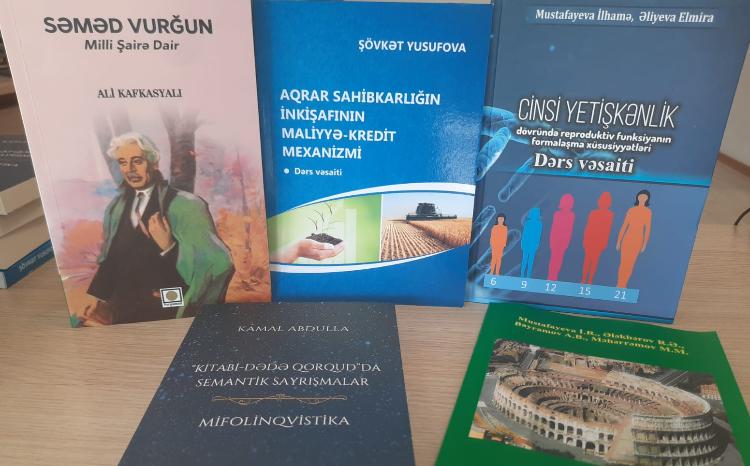 MEK-in fonduna müəlliflərdən yeni nəşrlər daxil olub 