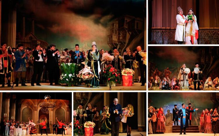 Opera və Balet Teatrında "Natəvan" operasının tamaşası keçirilib 