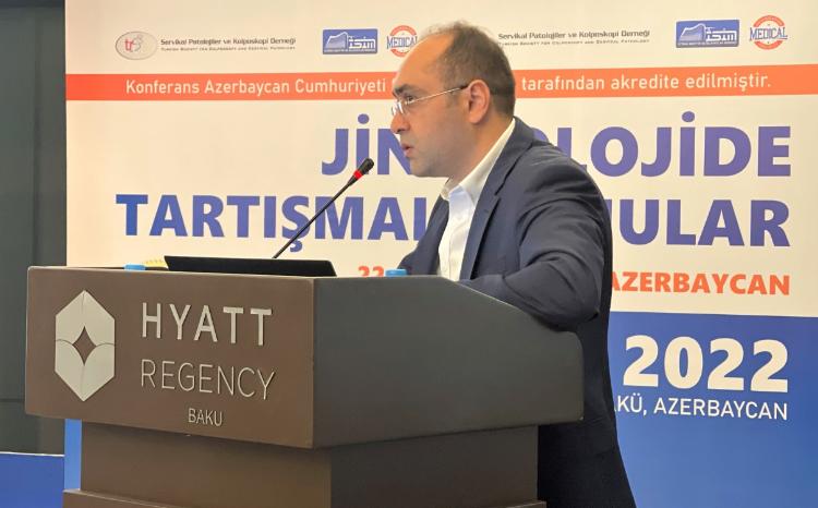Dr.Sədi Allahverdiyev "Ginekologiyada Mübahisəli Məsələlər" mövzusunda simpoziumda çıxış edib 
