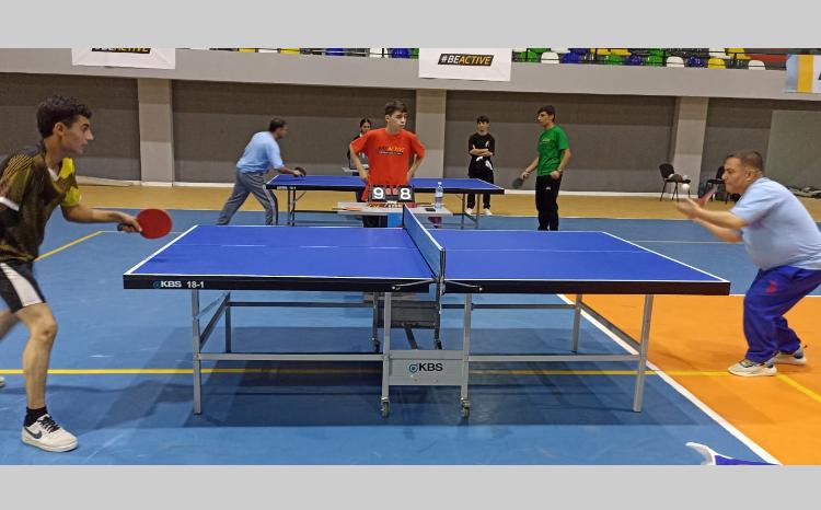 Lənkəranda stolüstü  tennis  yarışı keçirilib 