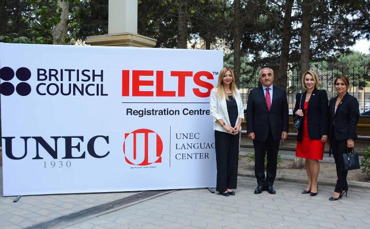 UNEC является официальным партнером  IELTS "British Council" 