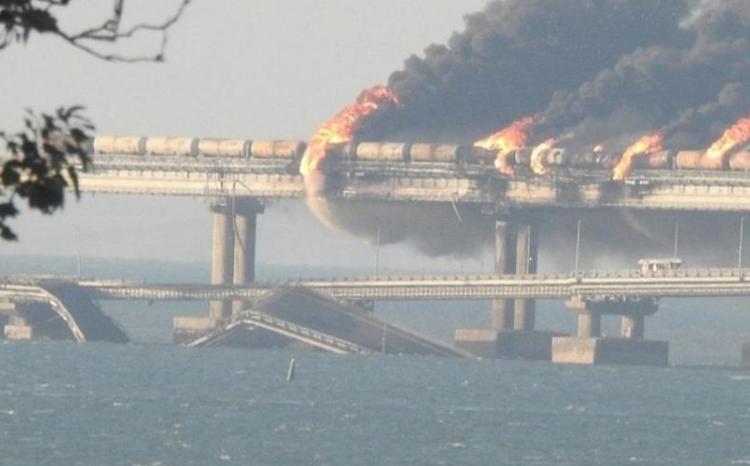 Krım körpüsünün partladılmasına görə Ermənistan vətəndaşı da daxil olmaqla 9 nəfər saxlanılıb 
