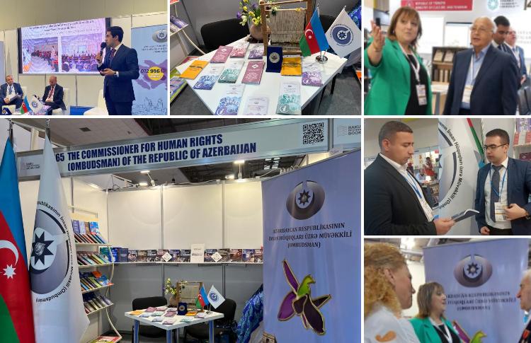 Ombudsman Aparatı VIII Bakı Beynəlxalq Kitab Sərgisində iştirak edir 