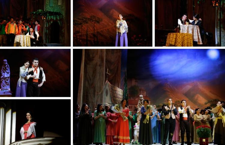 Opera və Balet Teatrında "Kənd namusu" operasının tamaşası keçirilib 