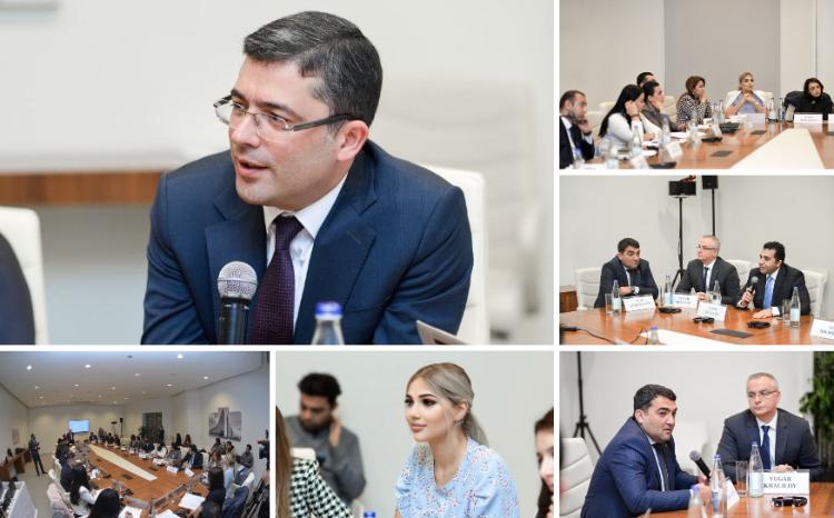 MTM, Heydər Əliyev Mərkəzi və MEDİA-nin dəstəyi ilə mətbuat xidmətlərinin rəhbərləri üçün master-klass təşkil edilib 