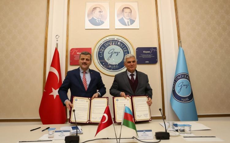 Pedaqoji Universitetlə Türkiyənin Qazi Universiteti arasında Əməkdaşlıq Protokolu və Erasmus sazişi imzalanıb 