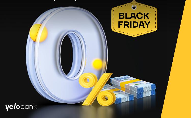 "Black Friday" кредит без комиссии от Yelo Bank 
