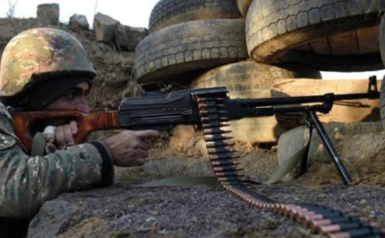 Azerbaijan Army positions were subjected to fire 