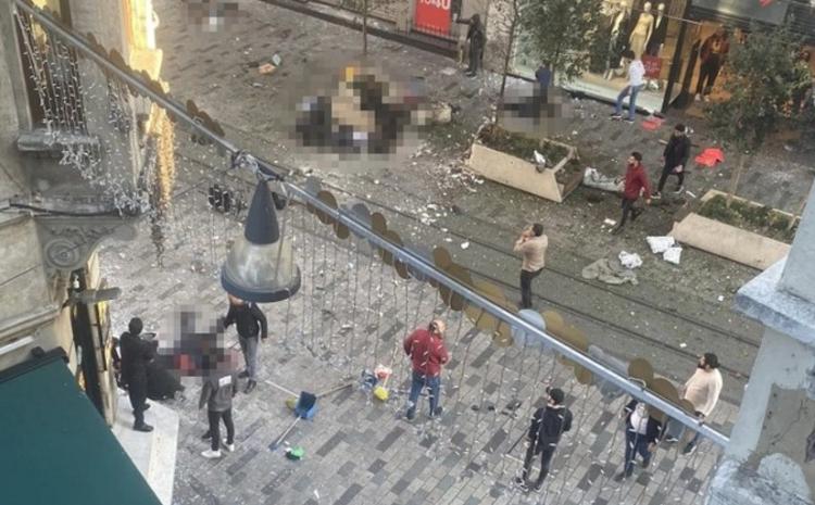 İstanbulda partlayış zamanı 6 nəfər ölüb, 53 nəfər yaralanıb 