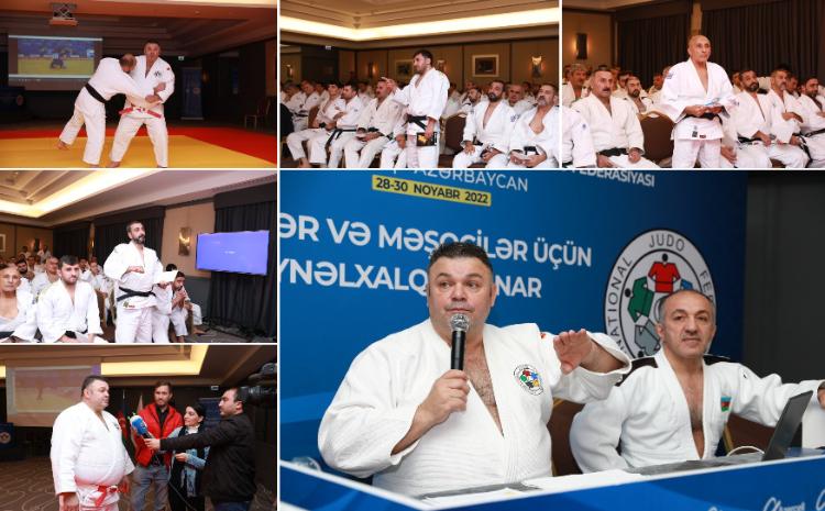 IJF-in baş direktorundan hakimlər və məşqçilər üçün seminar 