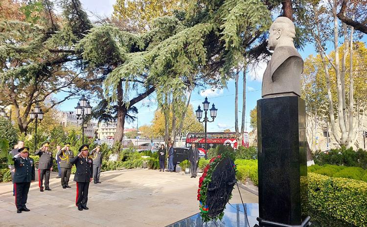 Azerbaijan Defense Minister is on an official visit to Georgia 