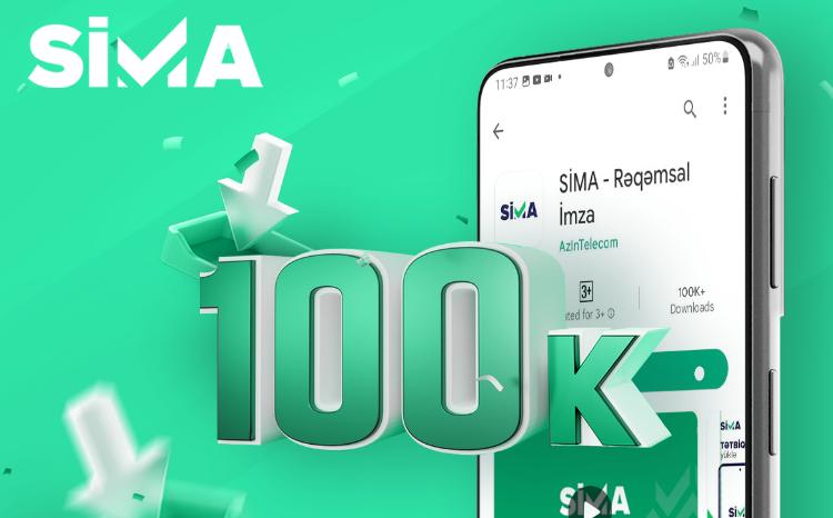 SİMA mobil tətbiqinin istifadəçi sayı 100 mini ötdü 
