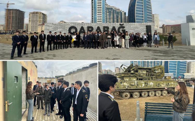 По случаю Дня Победы организована экскурсия в Парк Военных Трофеев 