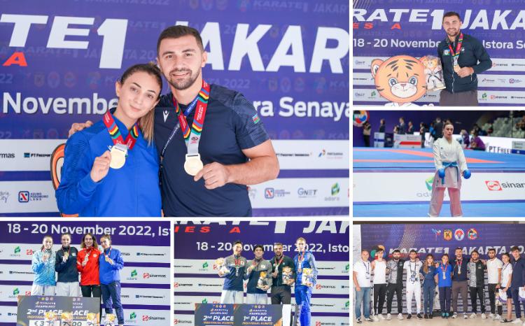 Ayxan Mamayev və Mədinə Sadiqova bürünc medal qazanıb 