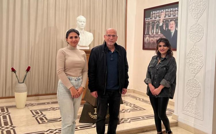 Türkiyəli professor İsmail Türkan Ədəbiyyat Muzeyini ziyarət edib 