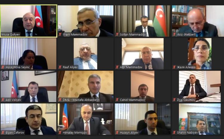 Milli Məclisin Əmək və sosial siyasət komitəsinin videokonfrans formatında növbəti iclası keçirilib 