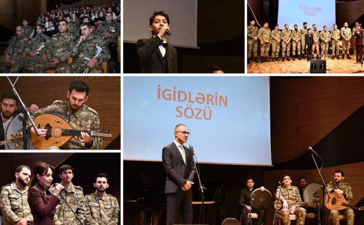 "İgidlərin sözü" adlı antologiyanın təqdimat mərasi keçirildi 
