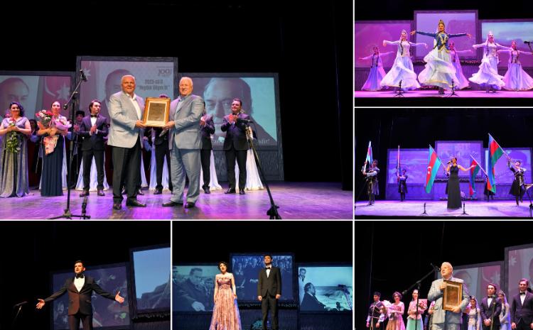 Musiqili Teatrın kollektivi Şəkidə uğurla çıxış edib - VİDEO