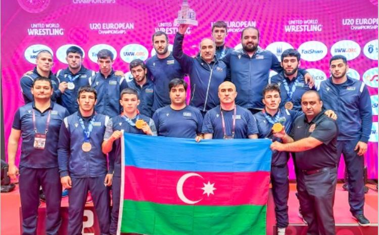 Yunan-Roma güləşi üzrə millimiz avropa çempionatında 6 medal qazanıb 
