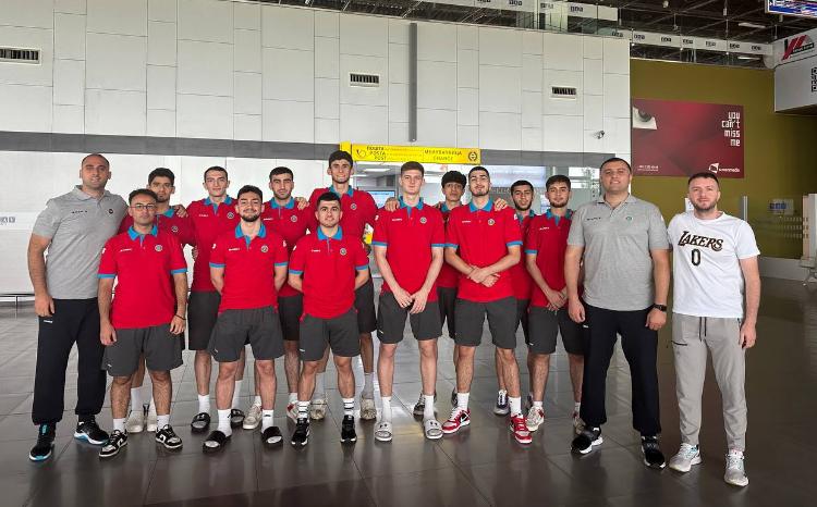Basketbol üzrə U-20 millimiz artıq Şimali Makedoniyadadır 