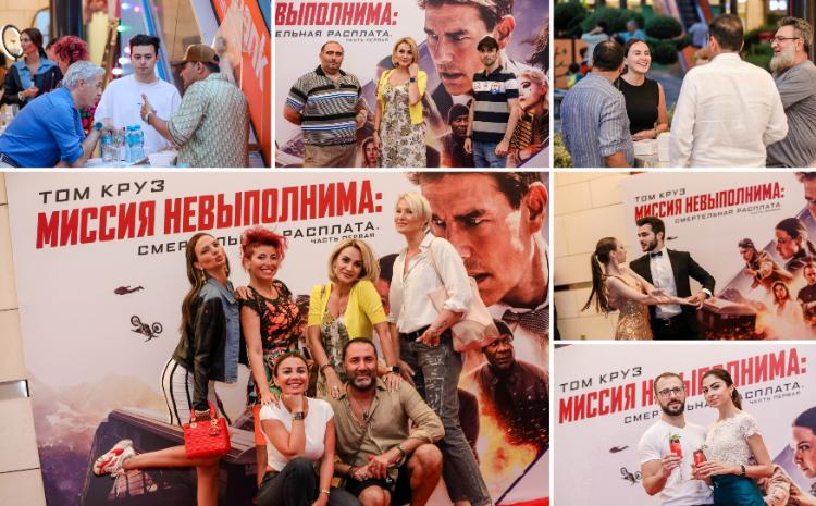 В «CinemaPlus» прошёл предпремьерный показ фильма «Миссия невыполнима» - ВИДЕО