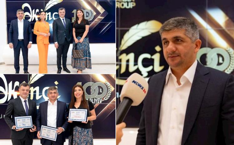 Müşfiq Abbasov "Əkinçi" Milli Mükafatı aldı 
