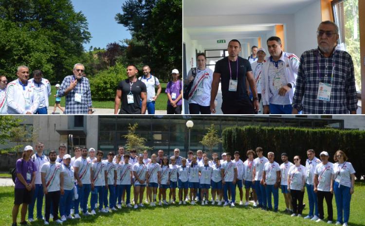 Çingiz Hüseynzadə və Azər Əliyev Mariborda Olimpiya kəndində olublar 