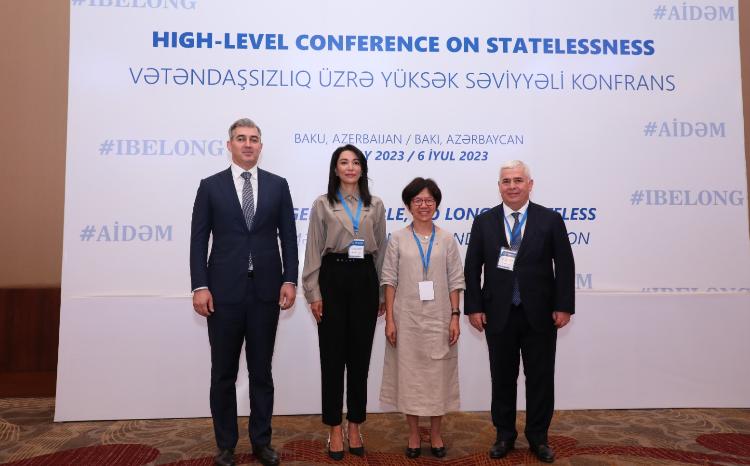 Ombudsman Vətəndaşsızlıq üzrə Yüksək Səviyyəli Konfransda iştirak edib 