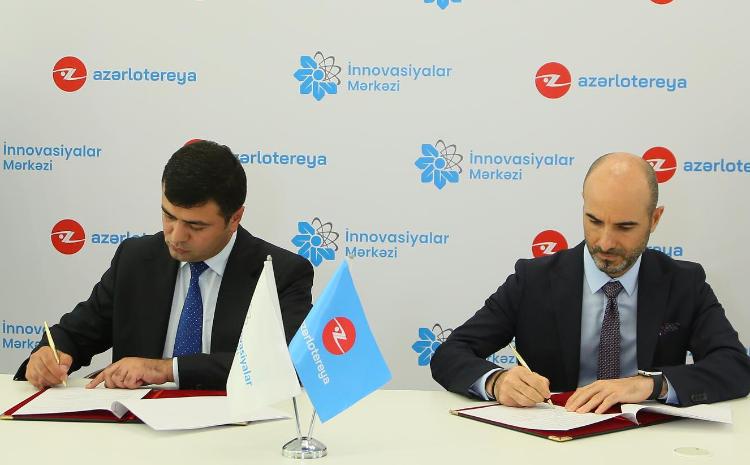 "İnnovasiyalar Mərkəzi" ilə "Azərlotereya" ASC arasında memorandum imzalanıb 