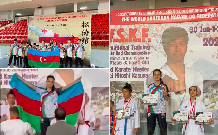 Karate üzrə beynəlxalq turnirdən uğur qazanan paytaxt məktəbliləri 