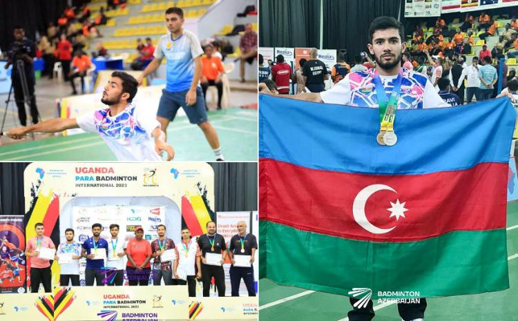 Parabadmintonçumuz İbrahim Əliyev qoşa yarışında gümüş, şəxsi kateqoriyada isə bürünc medal qazanıb 