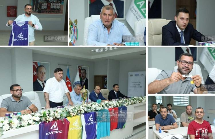 Voleybol üzrə Zəfər Kubokunun püşkü atılıb 