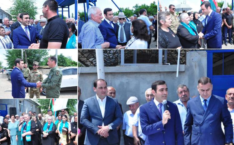 Milli Məclisin deputatı Anar Məmmədov bayram ərəfəsində məsul şəxslərlə birlikdə seçiciləri ilə görüşdü 