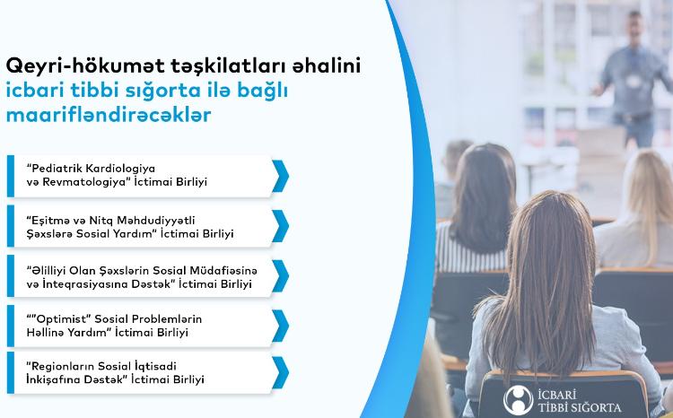 "İcbari tibbi sığorta haqqında əhalinin maarifləndirilməsi" layihəsinin qalibləri elan edilib 
