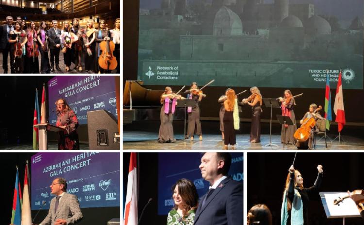 Kanadada Türk Dünyasının mədəni irsinin təbliği məqsədilə Qala gecə təşkil olunub 