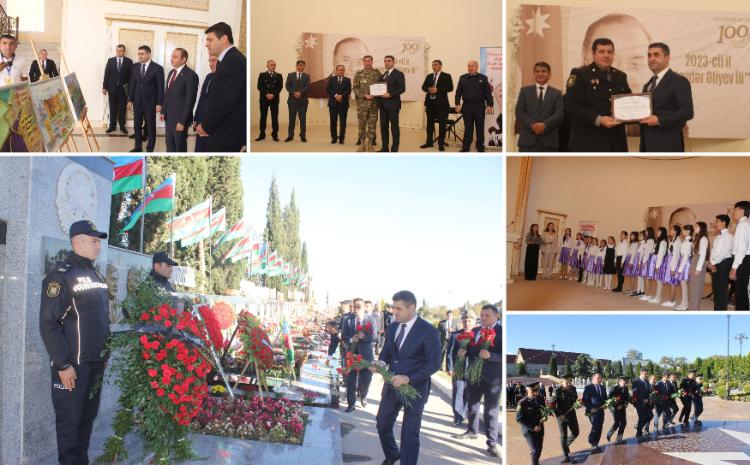 Göygöldə "Tarixi Zəfərimiz Heydər Əliyev siyasətinin təntənəsidir" mövzusunda tədbir keçirilib 