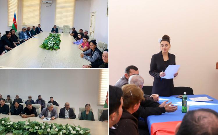 Məcburi köçkünlər arasında "Böyük Qayıdış"la bağlı növbəti "fokus-qrup" müzakirələr Gəncə və Ağdamda keçirilib 