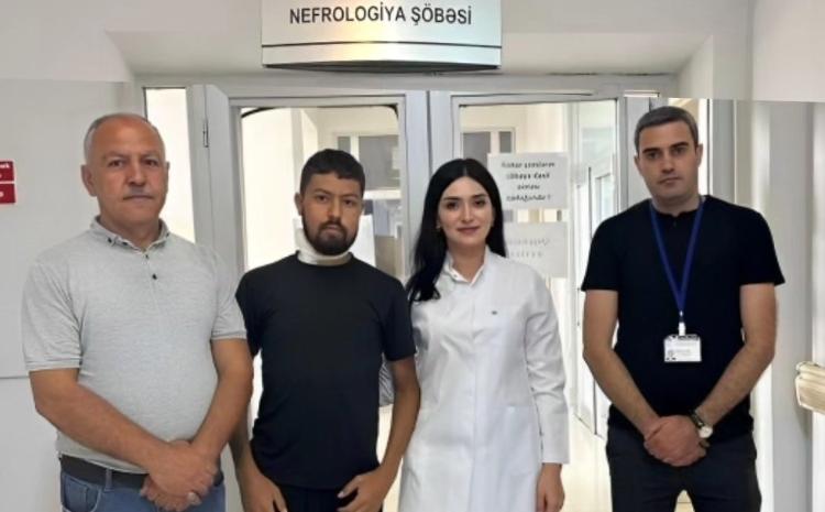 Qazimiz Respublika Klinik Xəstəxanasının rəhbərliyinə təşəkkür edib 