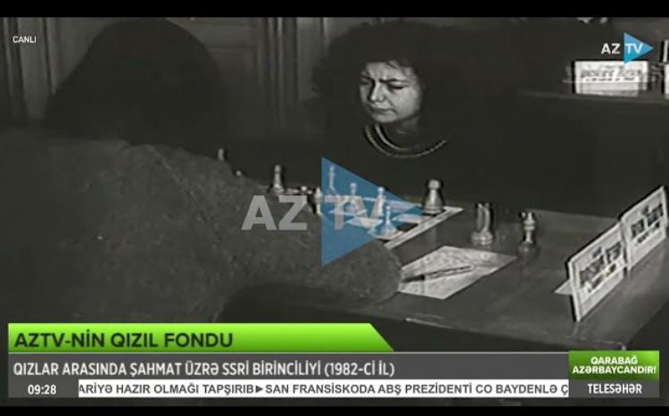 Aynur Sofiyevanın uşaqlıq görüntüləri - Qızlar arasında şahmat yarışı - VİDEO