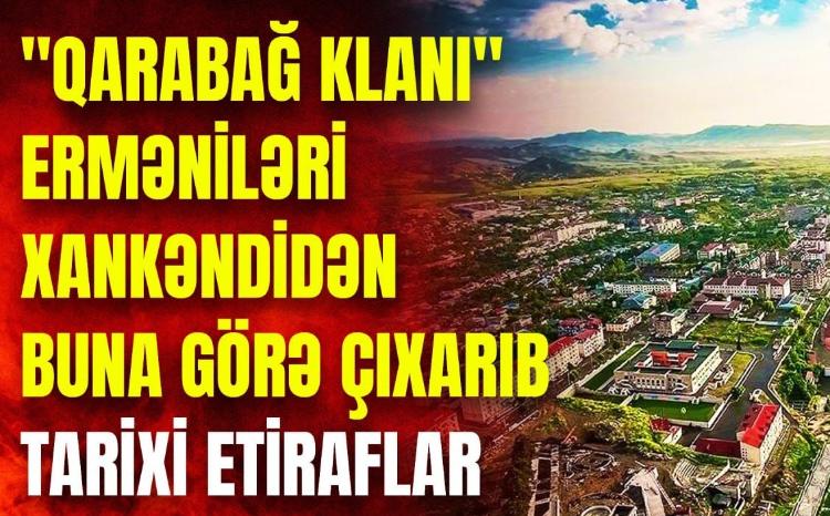 Erməni qadın separatçıların yalanlarını ifşa etdi: "erməniləri Xankəndidən "Qarabağ klanı" çıxarıb"