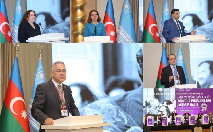 "Ana və Uşaq sağlamlığı: mövcud problemlərə müasir baxış" mövzusunda Beynəlxalq Elmi Konqres başa çatıb 