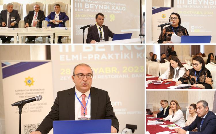 Azərbaycan Radioloqlarının III Beynəlxalq Elmi–Praktiki Konfransı keçirilib 