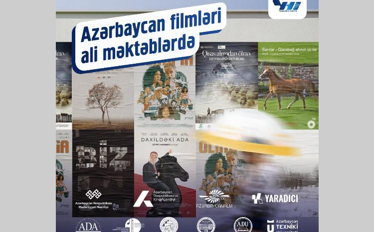 Azərbaycan filmləri "Yaradıcı Həftə" çərçivəsində ali məktəblərdə nümayiş olunacaq 
