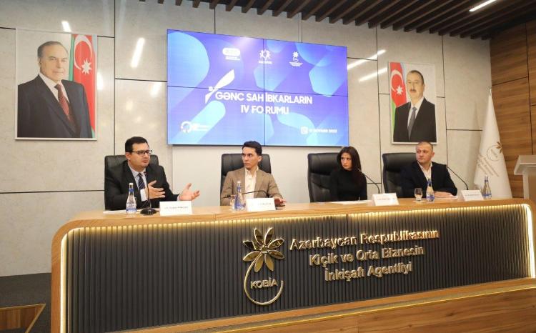 Gənc Sahibkarların IV Forumu keçirilib 