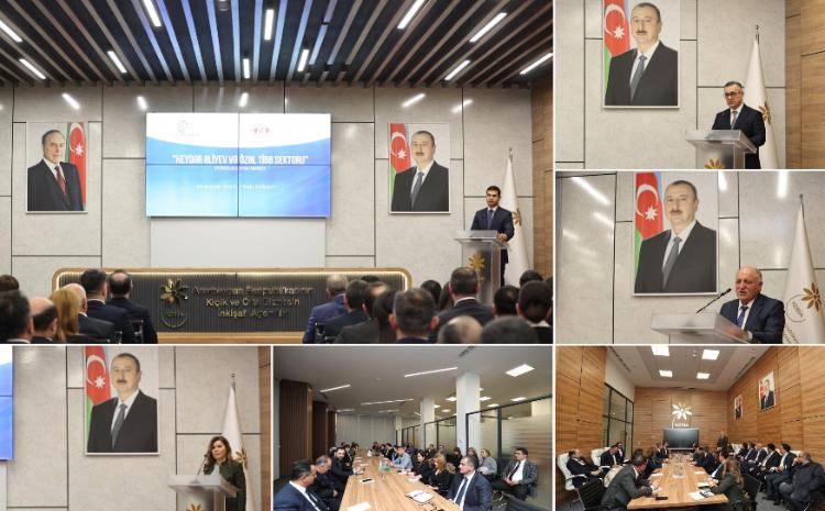 "Heydər Əliyev və özəl tibb sektoru" mövzusunda tədbir keçirilib 