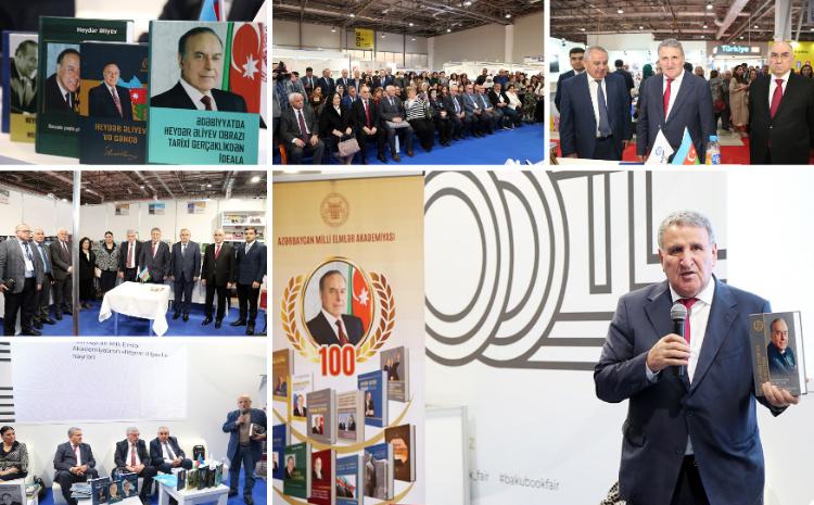 IX Bakı Beynəlxalq Kitab Sərgisi çərçivəsində AMEA-nın "Heydər Əliyev İli" nəşrlərinin təqdimatı keçirilib 